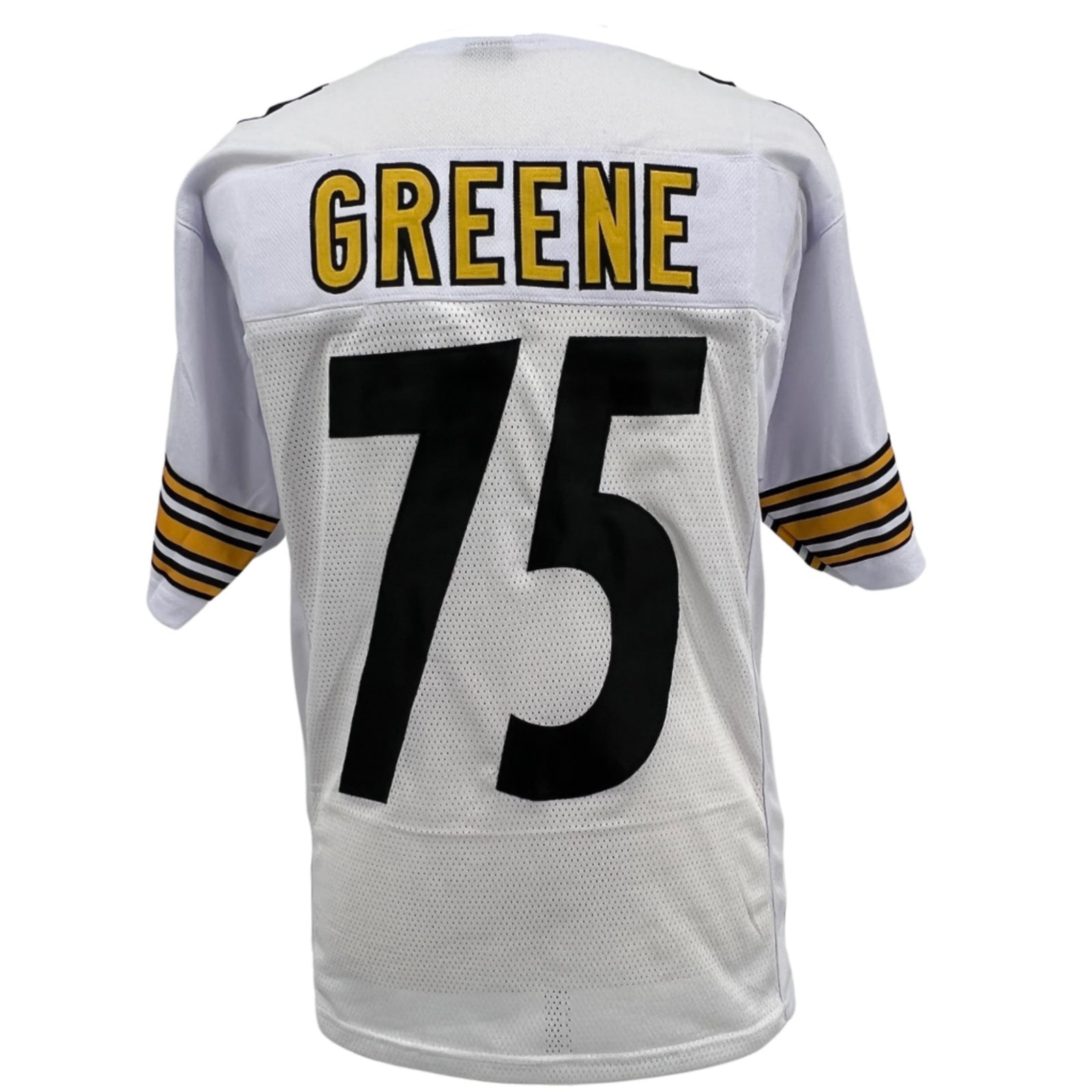 Joe Greene Jersey Modern Number White Pittsburgh M-5XL Custom Sewn Stitched