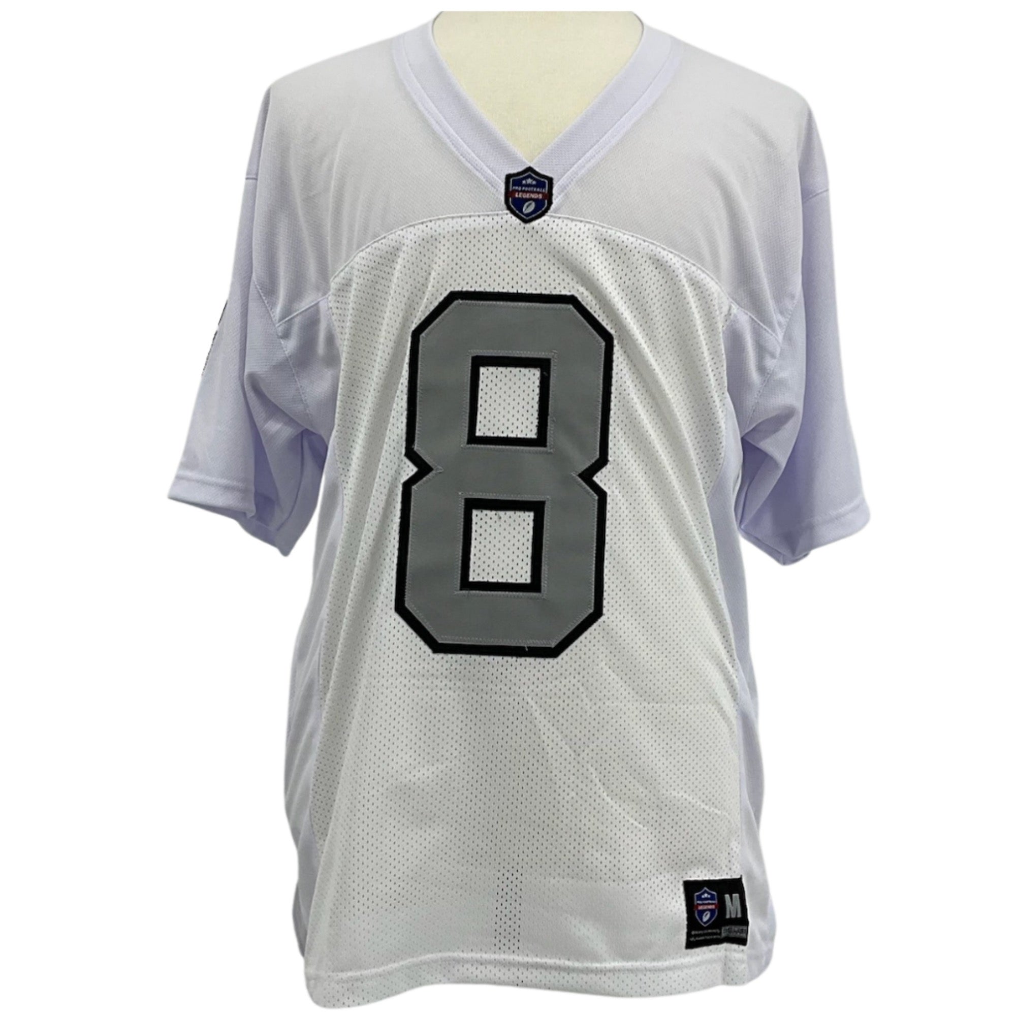 Ray Guy Jersey White Oakland S/B M-5XL Custom Sewn Stitched