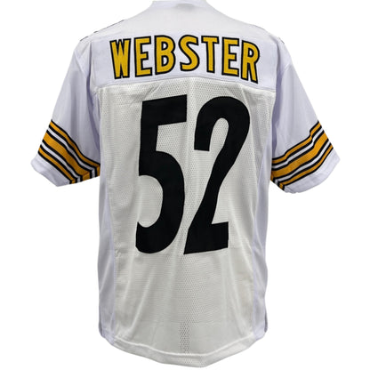 Mike Webster Jersey Modern Number White Pittsburgh M-5XL Custom Sewn Stitched