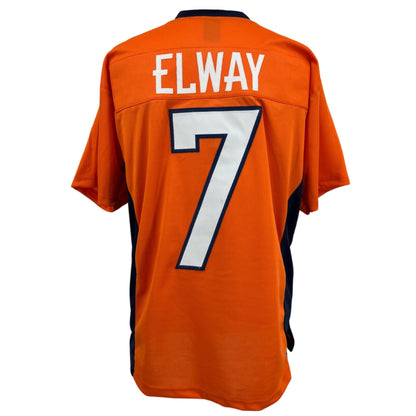 John Elway Jersey Orange Denver | S-5XL Unsigned Custom Sewn Stitched