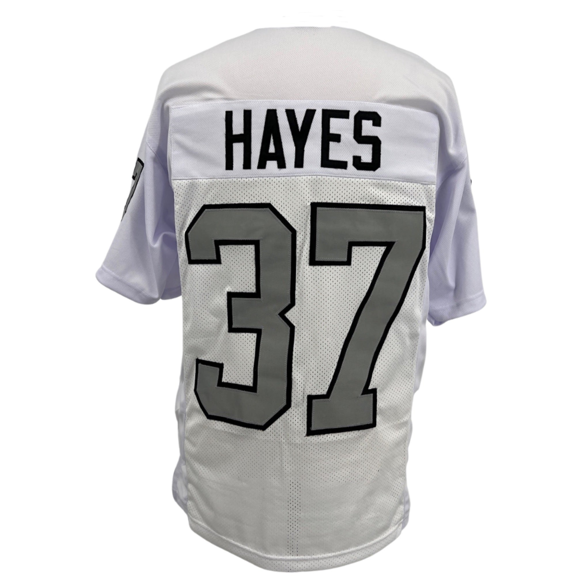 LESTER HAYES Oakland Raiders WHITE Jersey S/B M-5XL Unsigned Custom Sewn Stitch