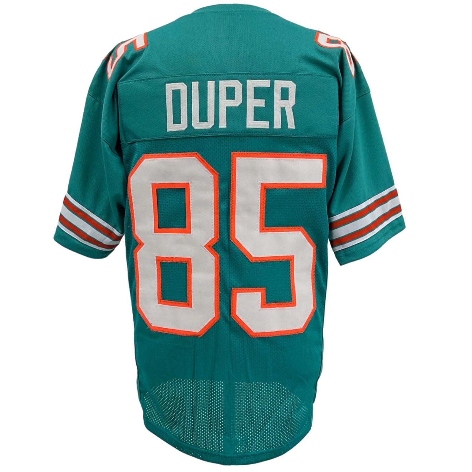 Mark Duper Jersey Aqua Miami M-5XL Custom Sewn Stitched