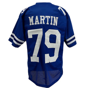 HARVEY MARTIN Dallas Cowboys BLUE Jersey - M-5XL Unsigned Custom Sewn Stitched