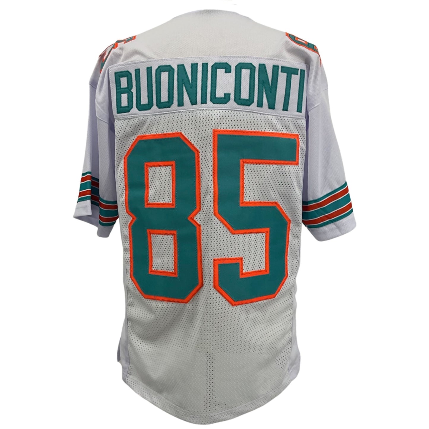 Nick Buoniconti Jersey White Miami M-5XL Custom Sewn Stitched