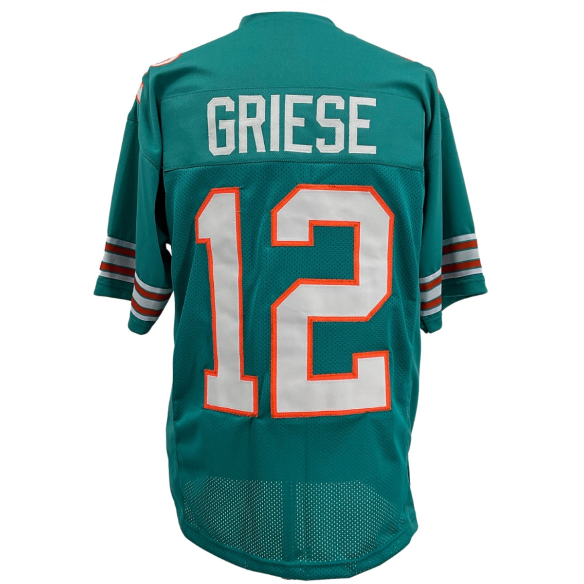 Bob Griese Jersey Aqua Miami | Unisex Adult Sizes S-5XL Unsigned Custom Sewn Stitched