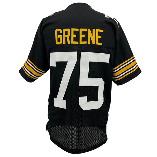 Joe Greene Jersey Black Pittsburgh Old Number M-5XL Custom Sewn Stitched