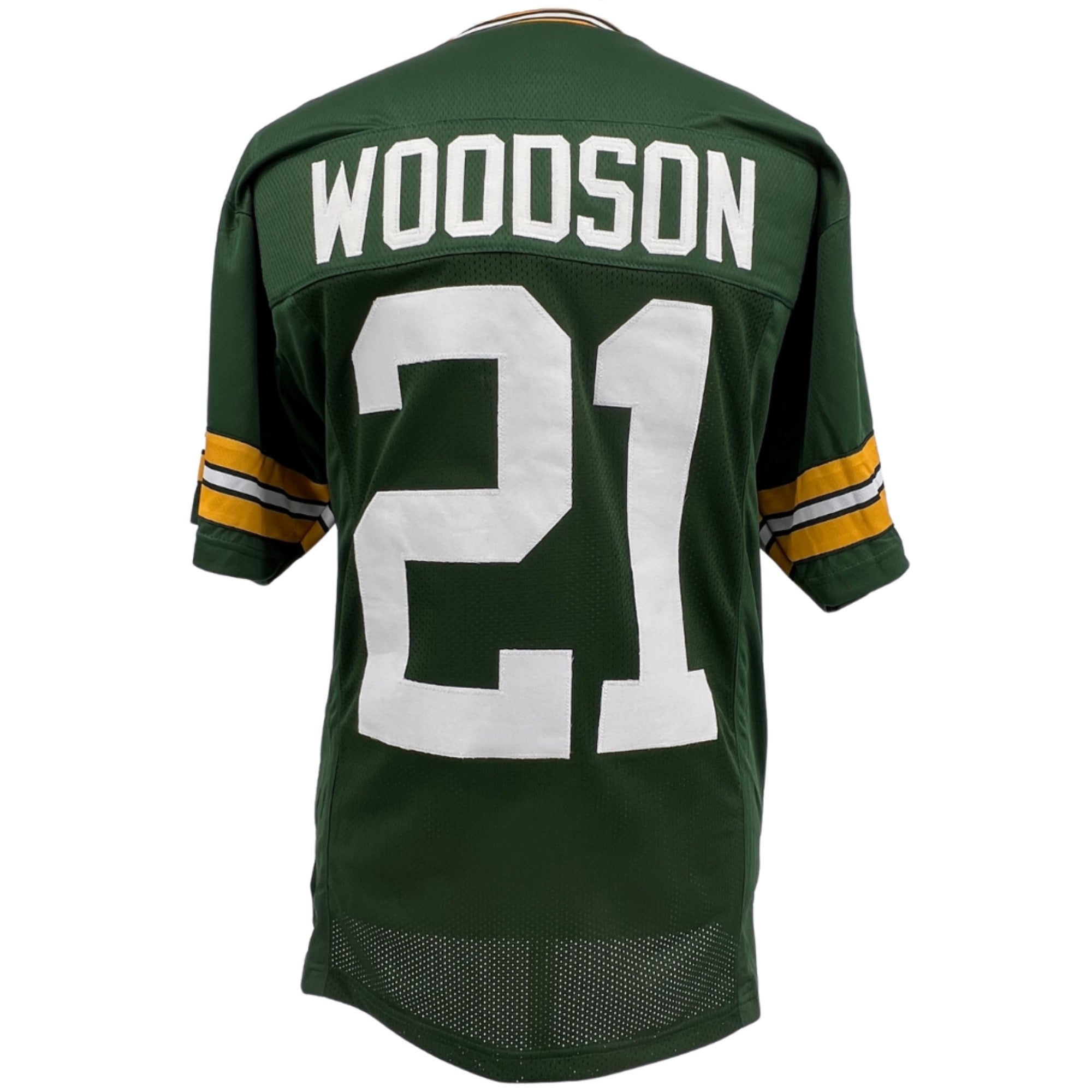 CHARLES WOODSON Packers GREEN Jersey M-5XL Unsigned Custom Sewn Stitched