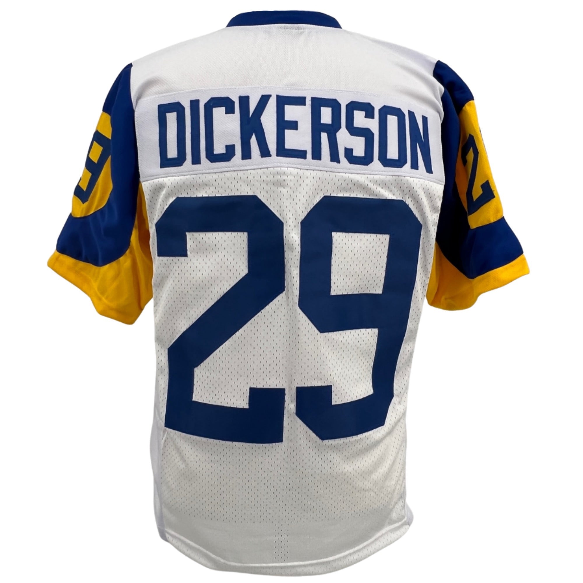 Eric Dickerson Jersey White Los Angeles | Unisex Adult Sizes S-5XL Unsigned Custom Sewn Stitched