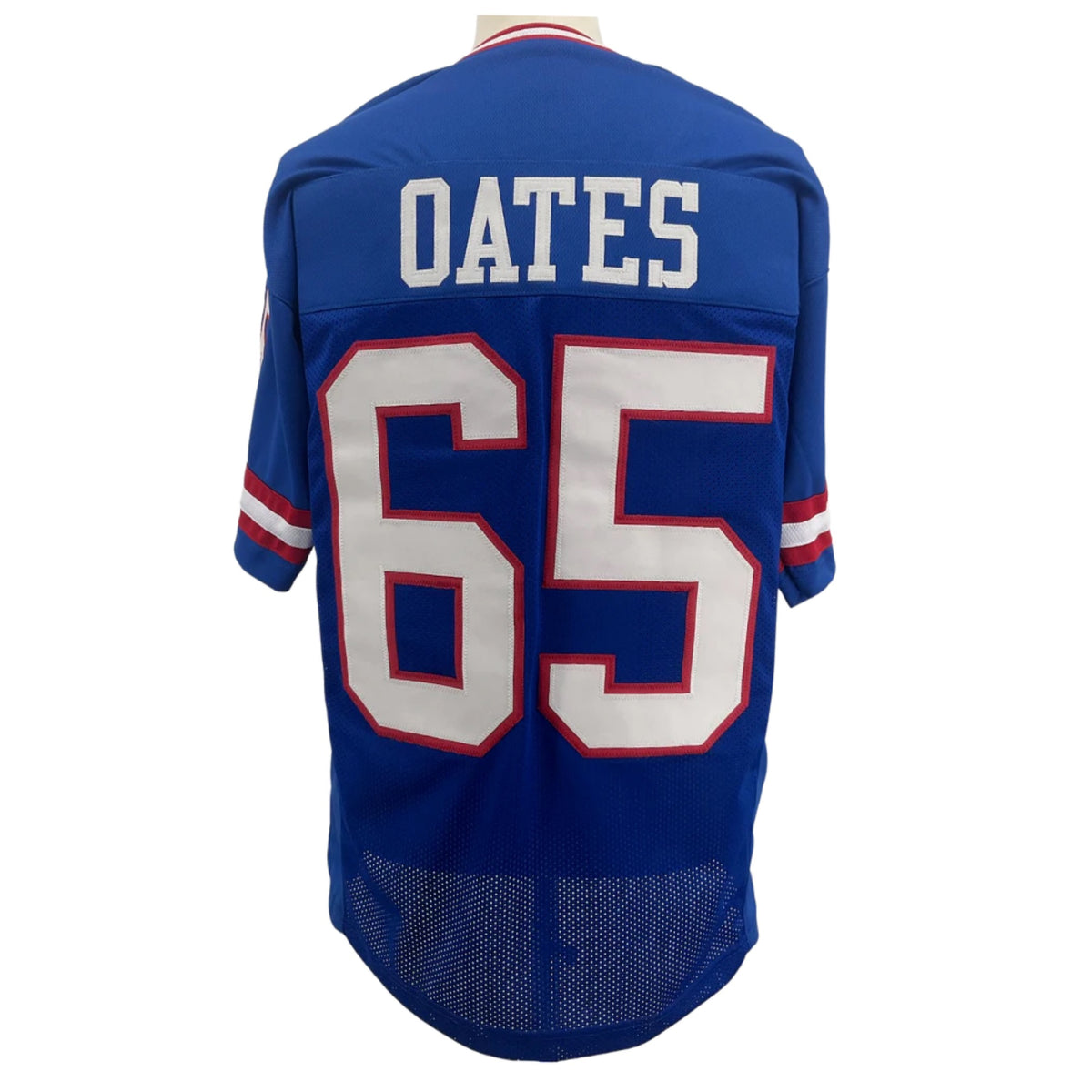 Bart Oates Jersey Blue New York M-5XL Custom Sewn Stitched