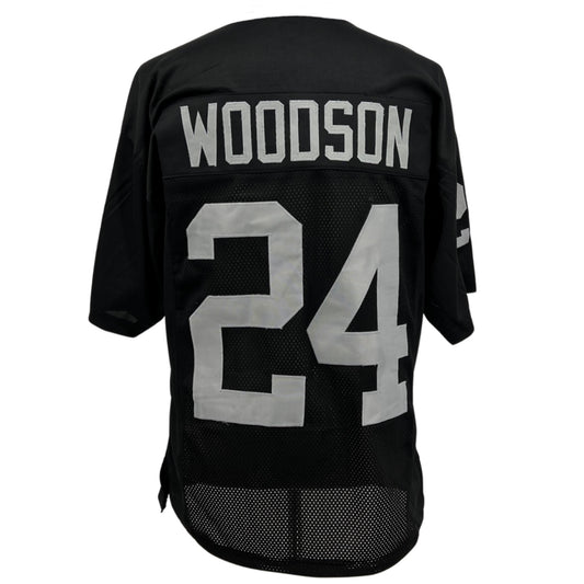 Charles Woodson Jersey Black Oakland M-5XL Custom Sewn Stitched