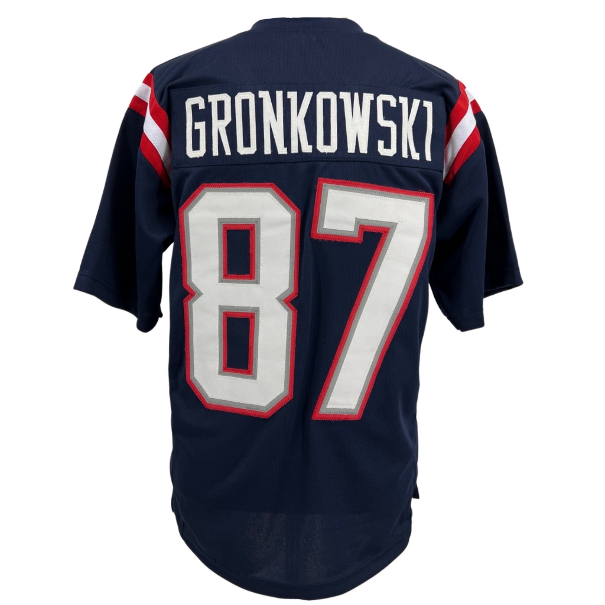 Rob Grownkowski Jersey Blue New England | S-5XL Sewn Stitch