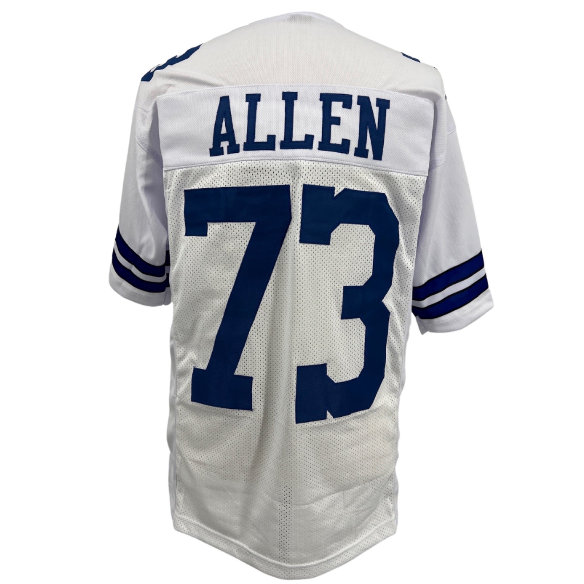 LARRY ALLEN Dallas Cowboys WHITE Jersey M-5XL Unsigned Custom Sewn Stitched