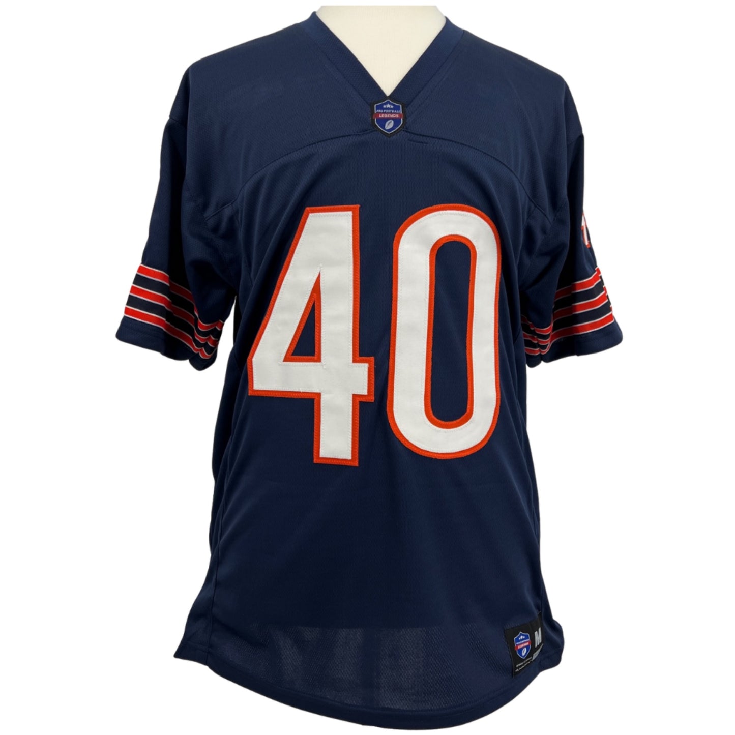 Gale Sayers Jersey Blue Chicago M-5XL Custom Sewn Stitched